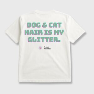 Dog & Cat Hair Is My Glitter Oversized Tee