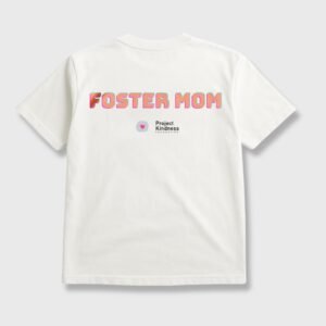 Foster mom oversized tee