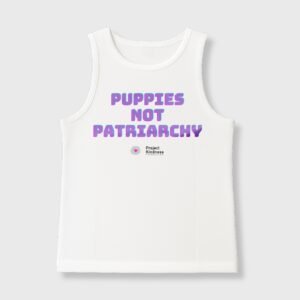 Puppies Not Patriarchy Tank Top