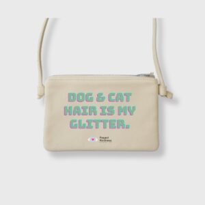 Dog & Cat Hair Is My Glitter Sling Bag